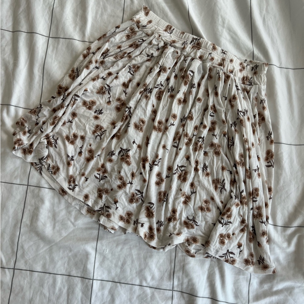 Brandy Melville Sunflower Skirt
